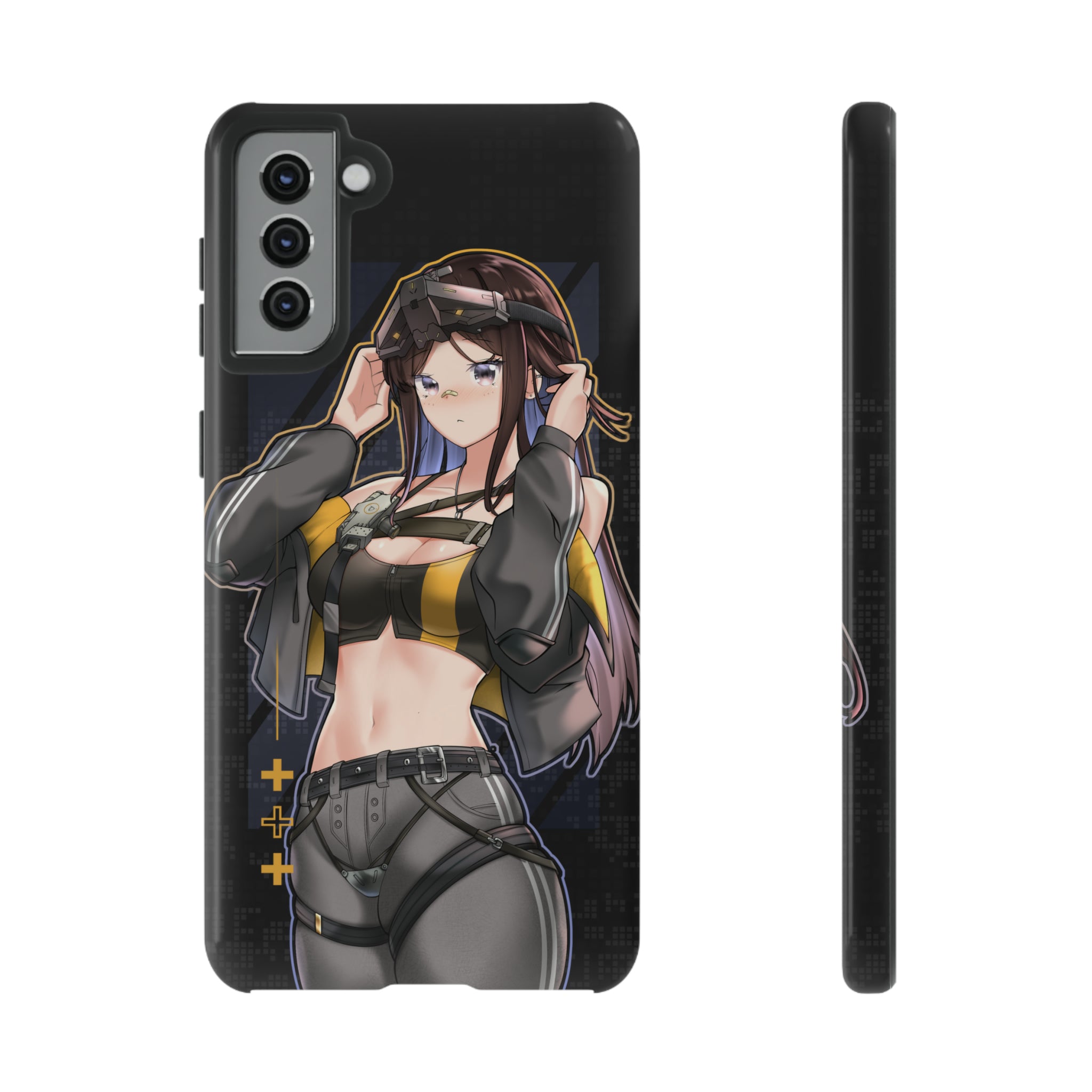 SATOMI x CENTI Premium Shockproof Phone Case for iPhone & Samsung - Slim Protective Cover with Anti-Scratch Design | Perfect for Outdoor, Travel & Daily Use