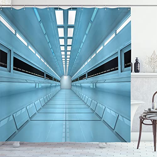 Pale Azure Blue Multicolor