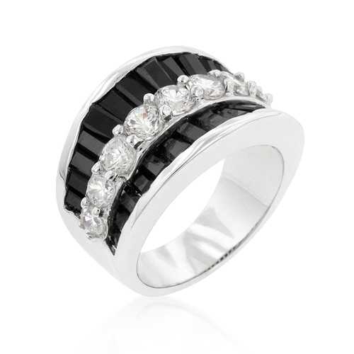 Itza Ring - Stylish Adjustable Silver-Tone Fashion Ring for Women | Perfect for Everyday Wear, Parties & Gifts