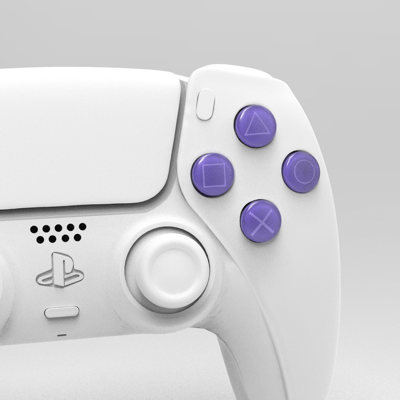 Original PS5 OEM Replacement Face Buttons - Compatible with PlayStation 5 Controller - Durable Gaming Accessories for Enhanced Gameplay Experience - Perfect for DIY Repairs & Controller Customization