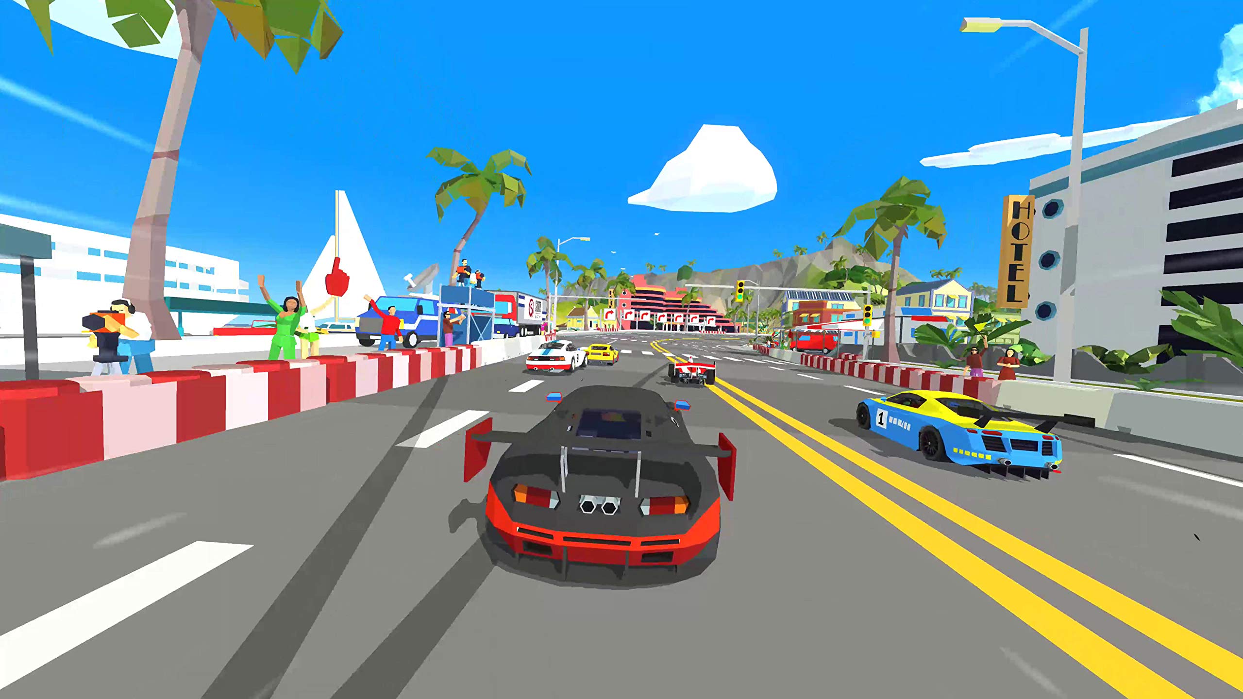 Hotshot Racing - Nintendo Switch Game - Fast-Paced Arcade Racing for Thrilling Multiplayer Action - Perfect for Family Game Nights and Competitive Play