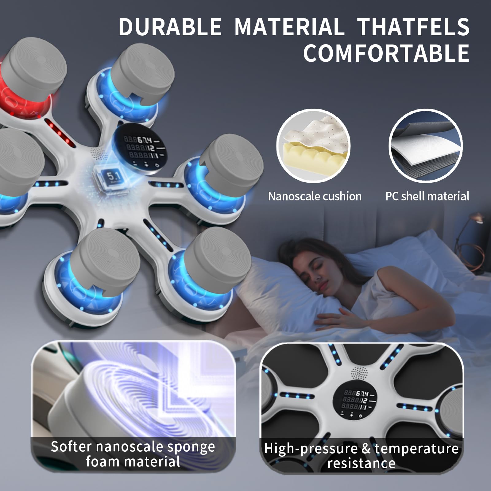 New Smart Professional Music Boxing Machine - Large Bluetooth Wall-Mounted Boxing Equipment with Exercise Mat for Home Gym | Perfect for Adults & Kids Fitness Training | Ideal for Boxing Workouts, Cardio Exercise & Family Fun