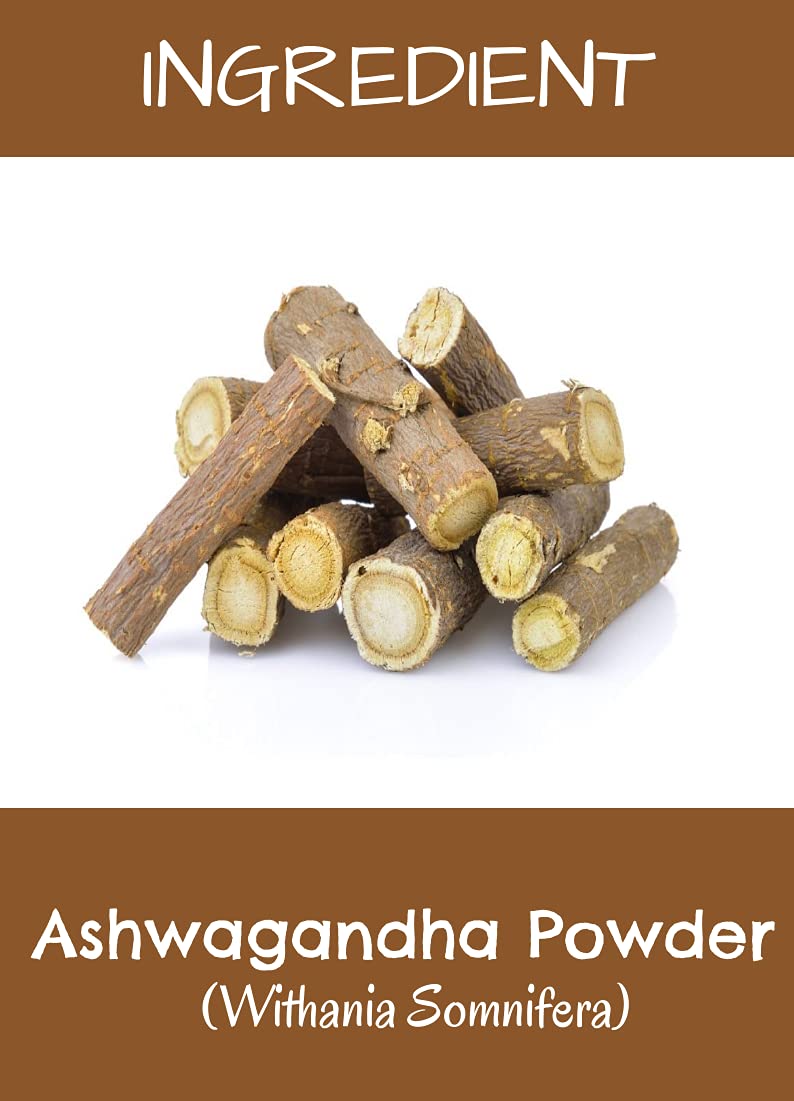 Organic Ashwagandha Powder 100g - Pure Ayurvedic Supplement for Stress Relief, Immunity & Energy Boost | Natural Skin & Hair Care | Vegan, Non-GMO, Chemical-Free | Perfect for Smoothies, Tea & DIY Beauty Treatments
