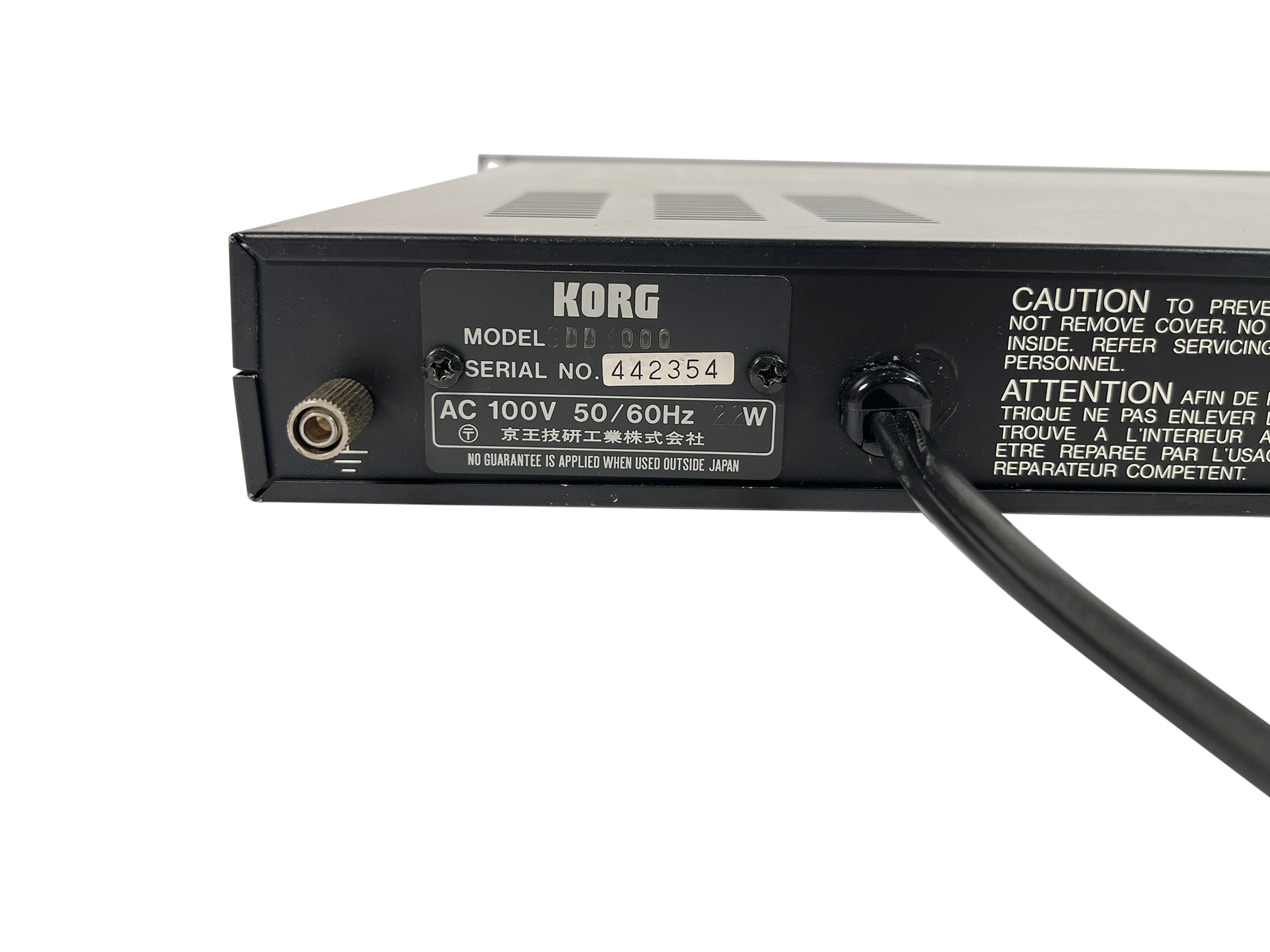 Korg SDD 3000 Digital Delay Pedal - Professional Guitar Effects Processor for Studio & Live Performance