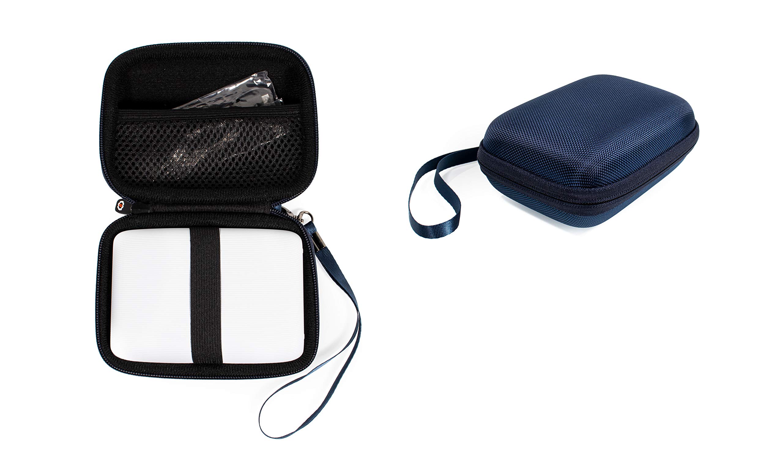 GETGEAR Portable Photo Printer Case Compatible with Fujifilm Instax Mini Link 2, Mini Link & Mini EVO - Protective Travel Storage for Instant Camera & Smartphone Printer (Perfect for Travel, Parties & Photo Gifting)