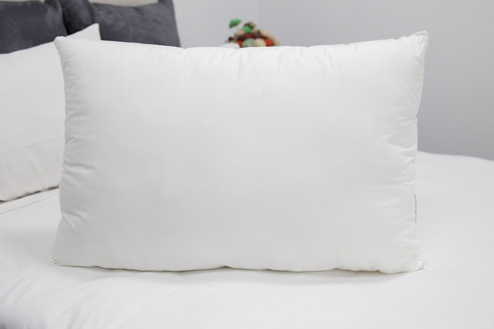 Premium Pillowtex White Duck Down & Feather Pillow - 95% Feathers & 5% Down Fill - Ultra Soft Support for Side, Back & Stomach Sleepers - Luxury Bedding for Hotels & Home Use
