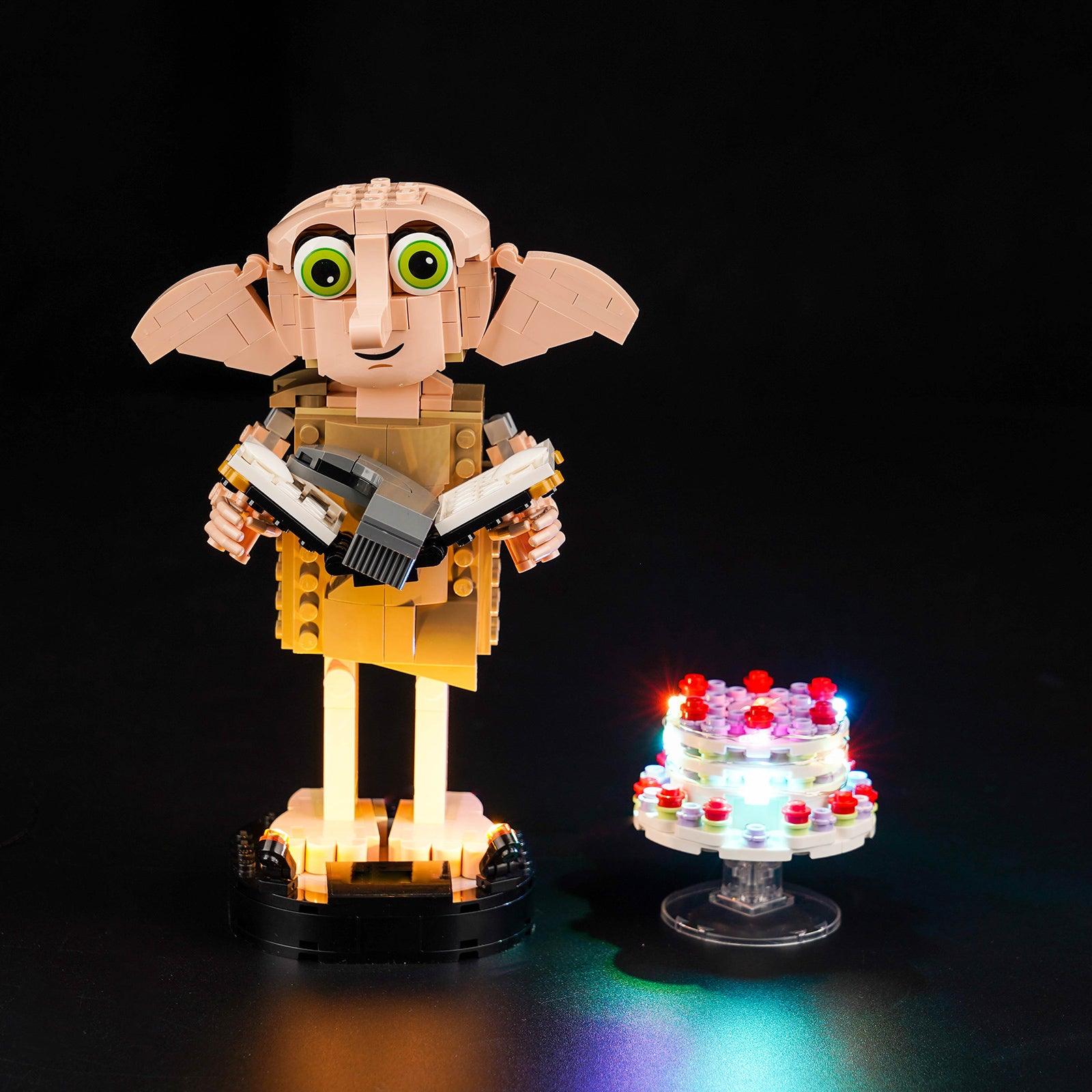 LEGO Harry Potter Dobby the House Elf 76421 Light Kit - DIY Lighting Set for LEGO Building Blocks - Perfect for Display & Night Light in Bedroom or Office