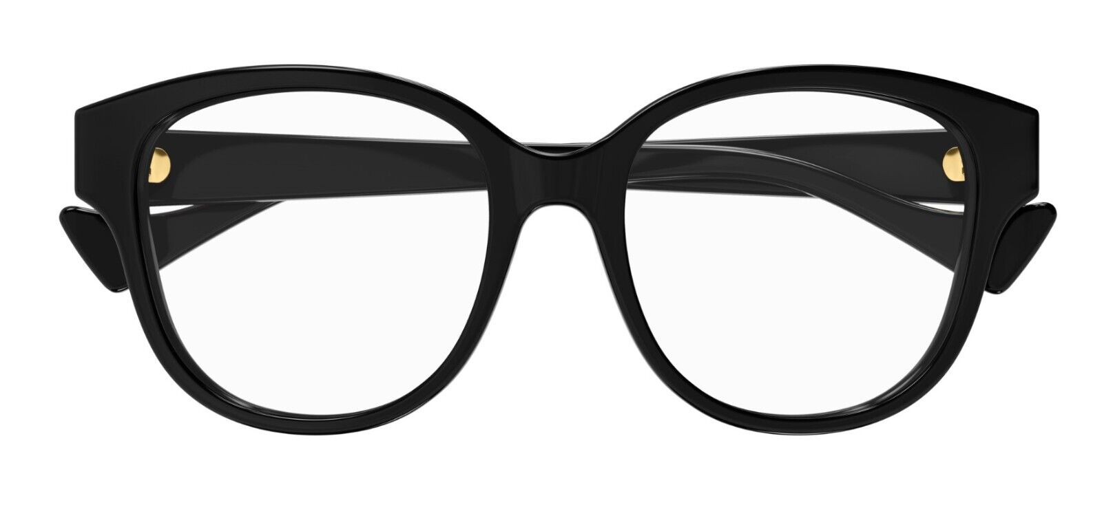 Gucci GG1260OA 001 Black Soft Square Women's Eyeglasses - Stylish Designer Glasses for Women, UV Protection, Lightweight Frame - Perfect for Work, Reading & Fashion Accessories