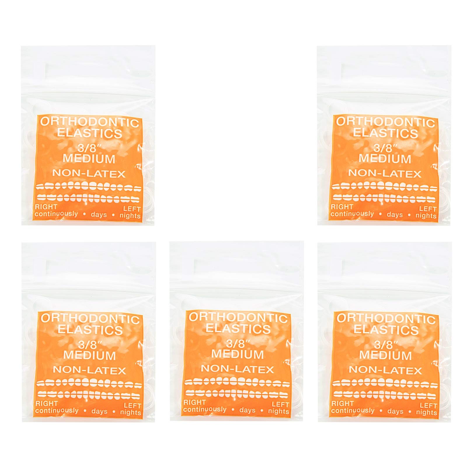 JMU Orthodontic Elastics 3/8
