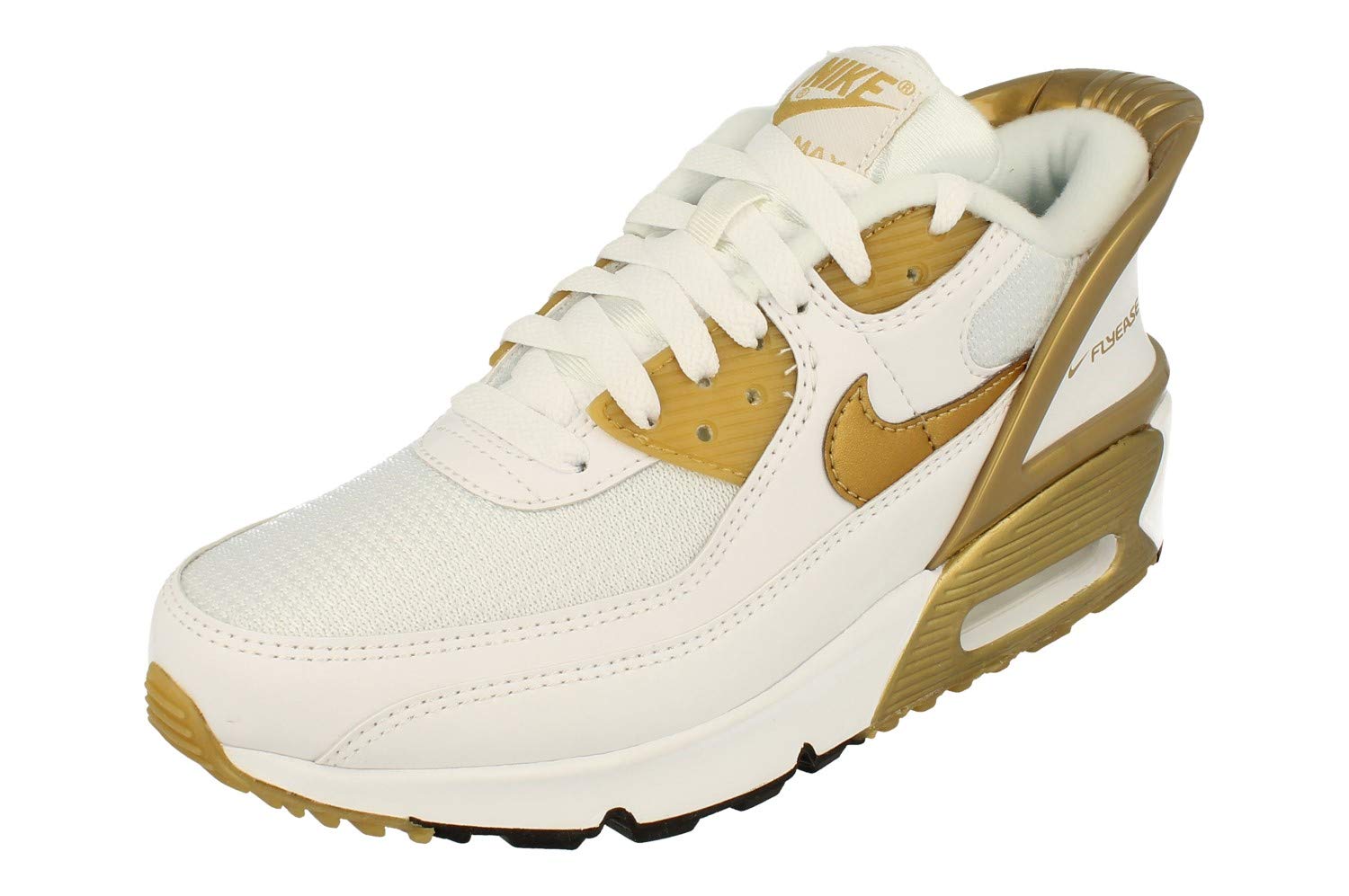 Nike Air Max 90 FlyEase Kids' Sneakers - Easy On/Off Shoes for Boys & Girls - Running, School & Casual Wear