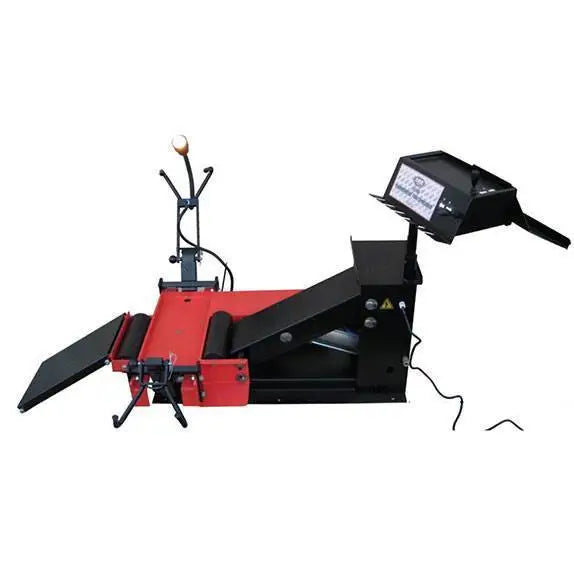 AME Automatic Truck Tire Spreader with LED Light - Heavy Duty Tire Changer Tool for Truck & SUV Tires - Perfect for Auto Repair Shops & Mobile Tire Services