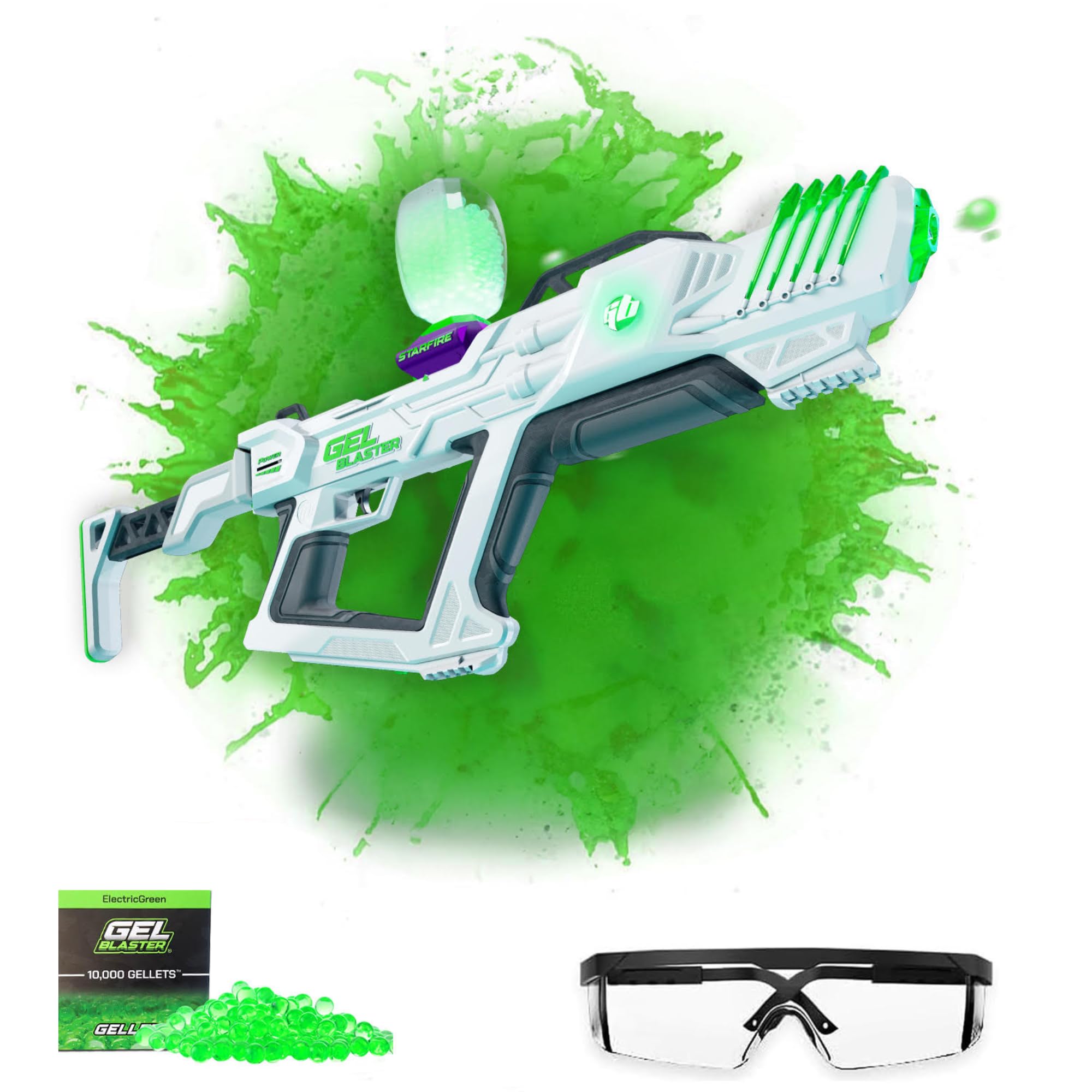 **Original Surge XL Gel Blaster - 150ft/45m Extended Range, 16,000 Gel Balls, 4-Hour Battery Life, High-Performance Gel Ball Blaster for Ages 14+ | Outdoor Games, Team Battles, Backyard Fun**