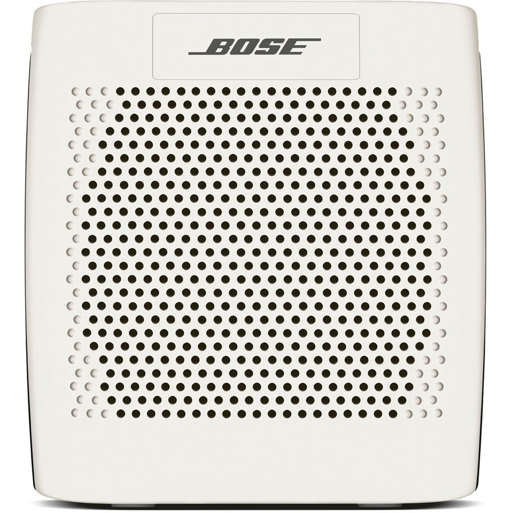 Bose SoundLink Color Bluetooth Speaker - Portable Wireless Speaker with Rich Bass, 8-Hour Battery, Water Resistant - Perfect for Travel, Beach, Pool & Outdoor Adventures (White)