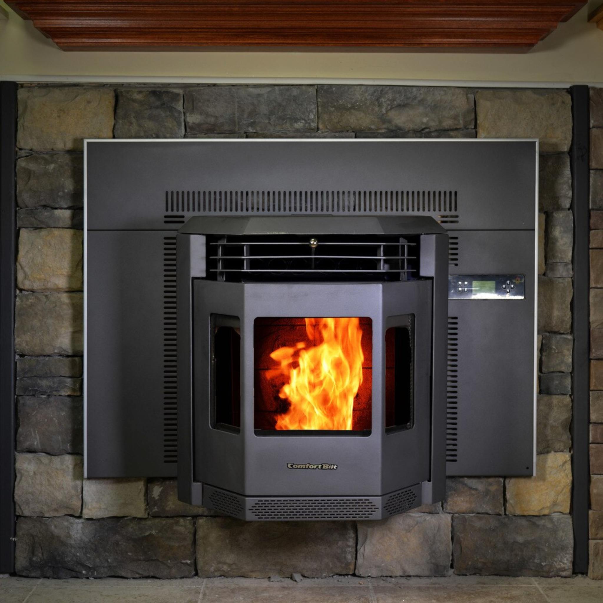 ComfortBilt HP22I High-Efficiency Pellet Stove Insert - Perfect for Home Heating & Cozy Winter Nights