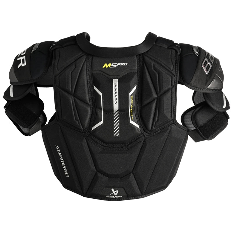 Bauer Supreme M5 Pro Hockey Shoulder Pads - Intermediate Size for Youth & Adult Players - Perfect for Ice Hockey Training & Games
