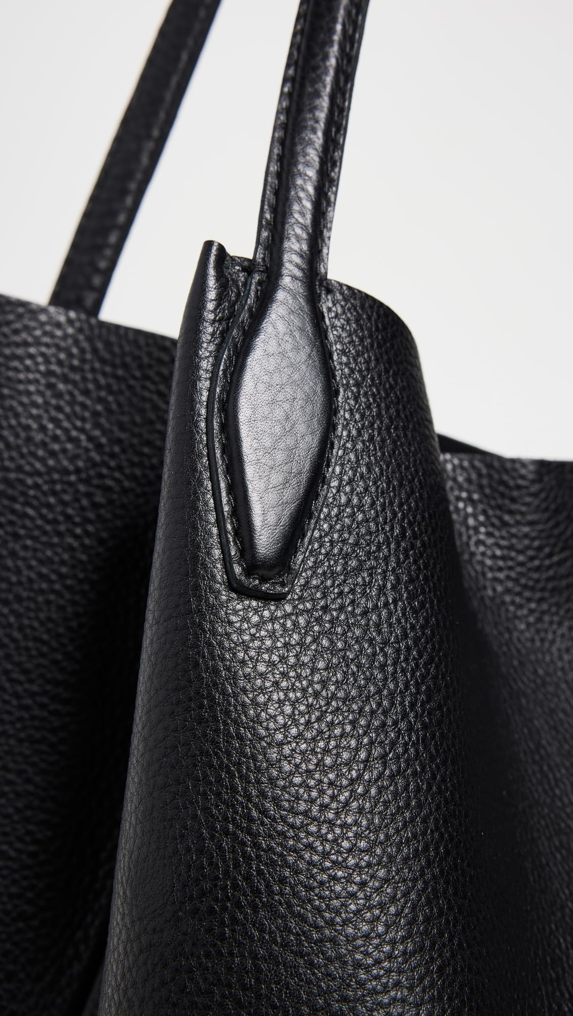 Madewell Women's Soft Grain Large Shopper Tote Bag - Stylish & Spacious Leather Tote for Work, Travel & Everyday Use | Perfect Work Bag, Weekender & Commuter Tote