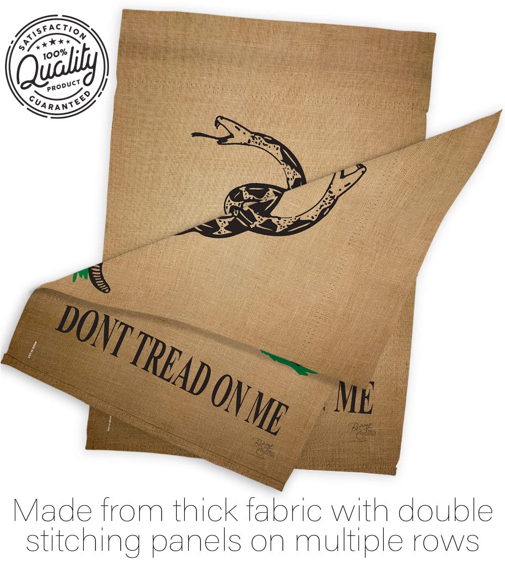 Breeze Decor Gadsden Americana Flag Set - 28