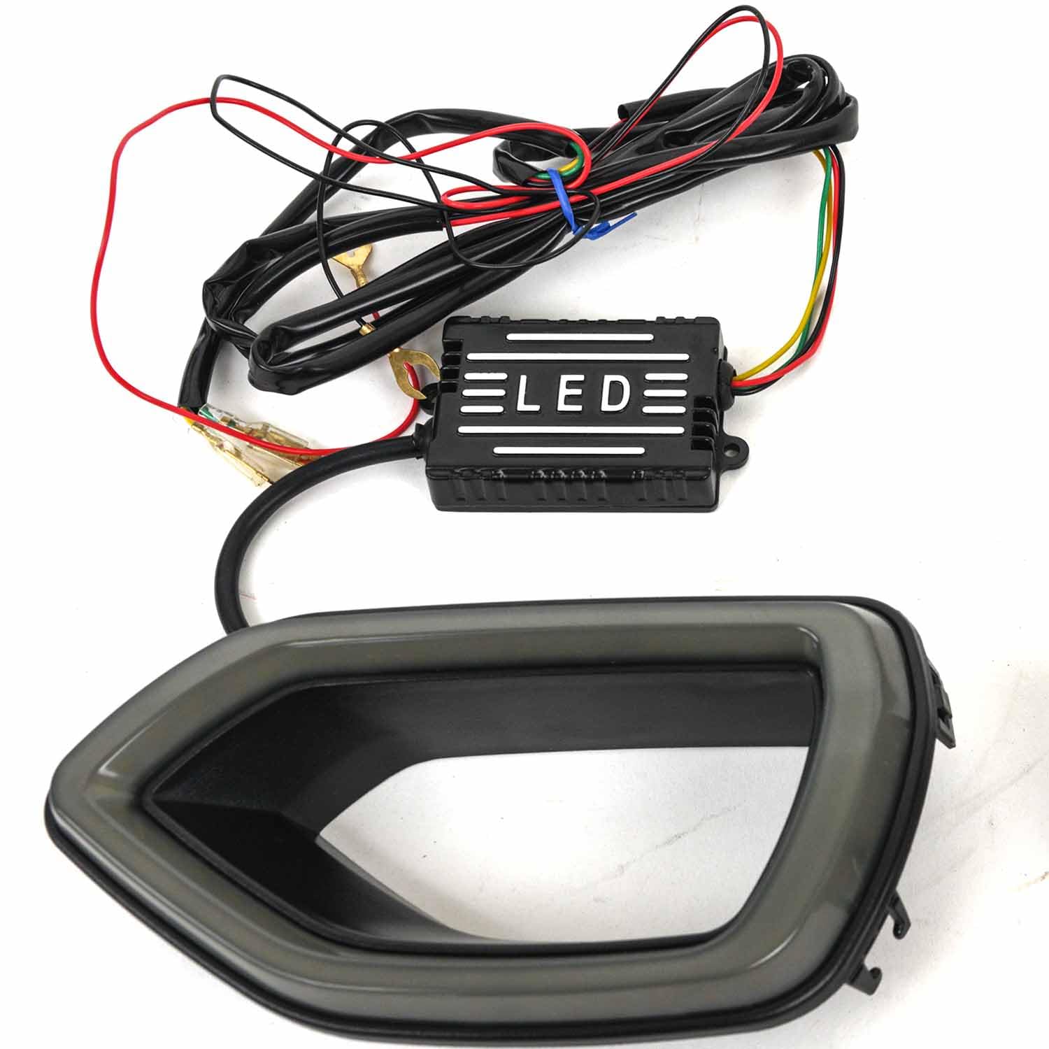 Vicrez LED Lights for SRT Grilles vz102173 - Compatible with Dodge Charger 2015-2022 | Upgrade Your Car's Front Grille Lighting for Enhanced Style & Night Visibility
