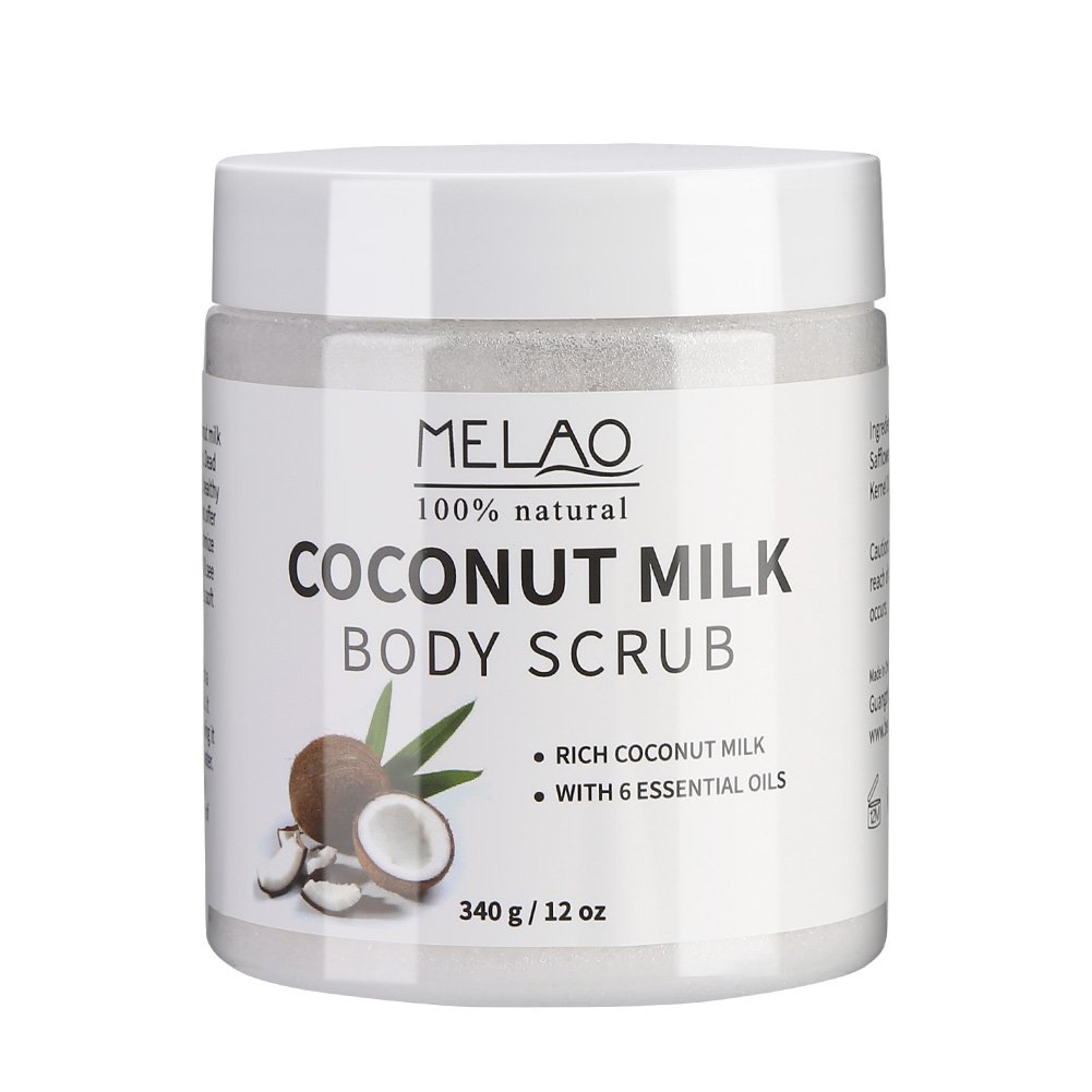 Organic Exfoliating Body Scrub for Stretch Marks & Smooth Skin - Natural Nourishing Essential Body Care - Perfect for Spa Days & At-Home Skincare Routine