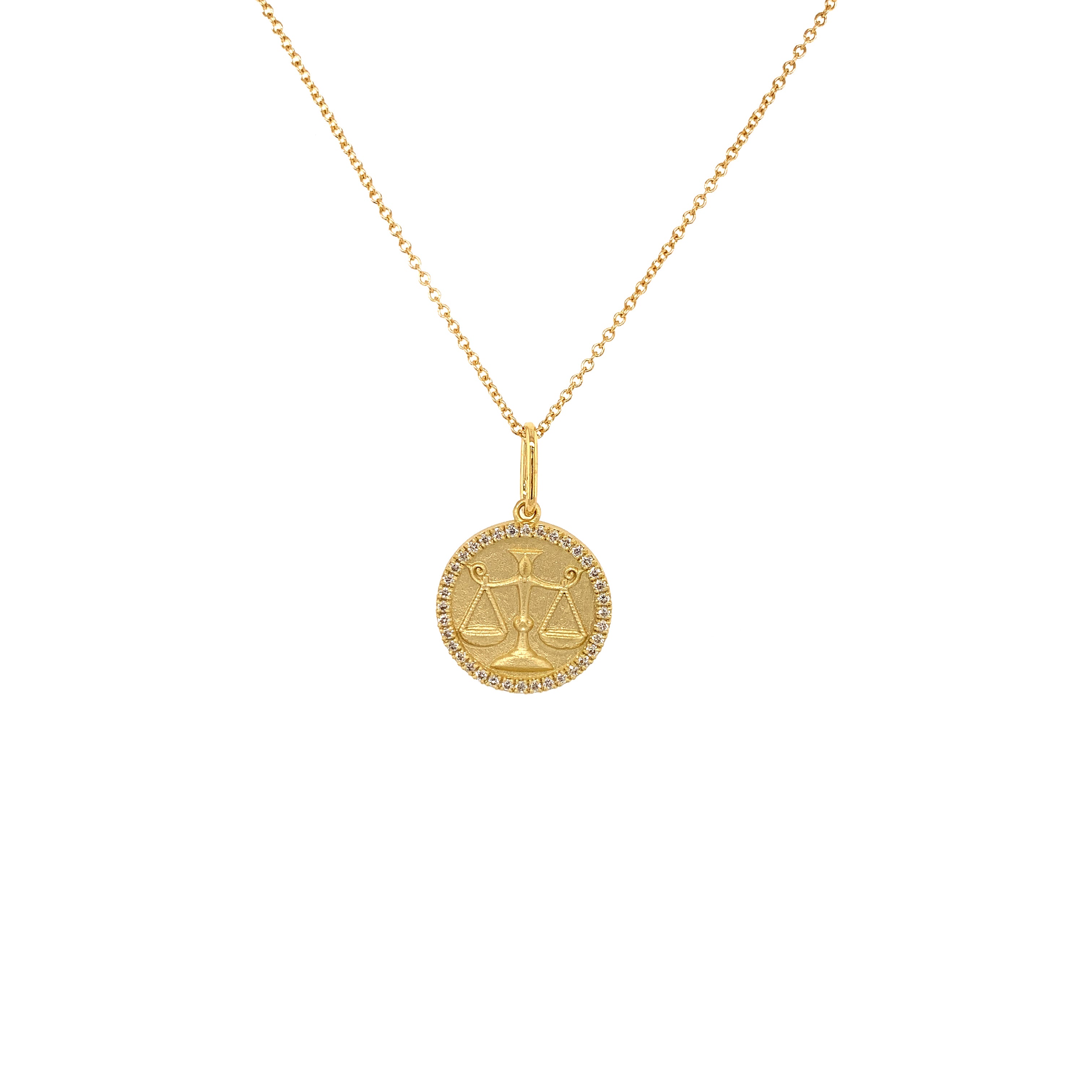 Libra Zodiac Necklace Pendant for September 24 - October 23 Birthdays | Sterling Silver Astrology Jewelry Gift for Women | Perfect for Daily Wear, Special Occasions & Birthday Presents