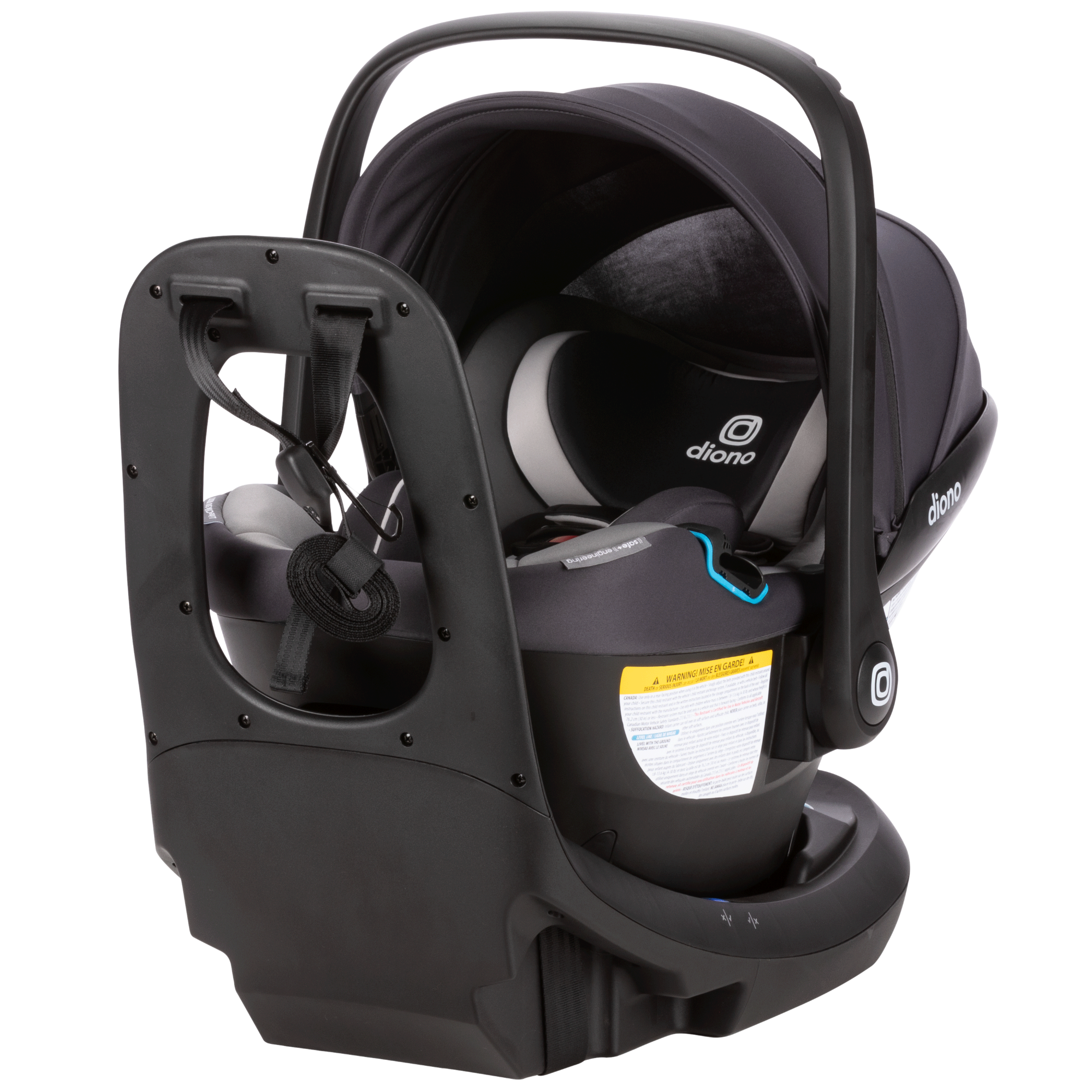 Diono LiteClik 30 RXT SafePlus Infant Car Seat - Lightweight & Safe Baby Car Seat for Newborns to Toddlers | Perfect for Travel, Daily Commute & Family Road Trips