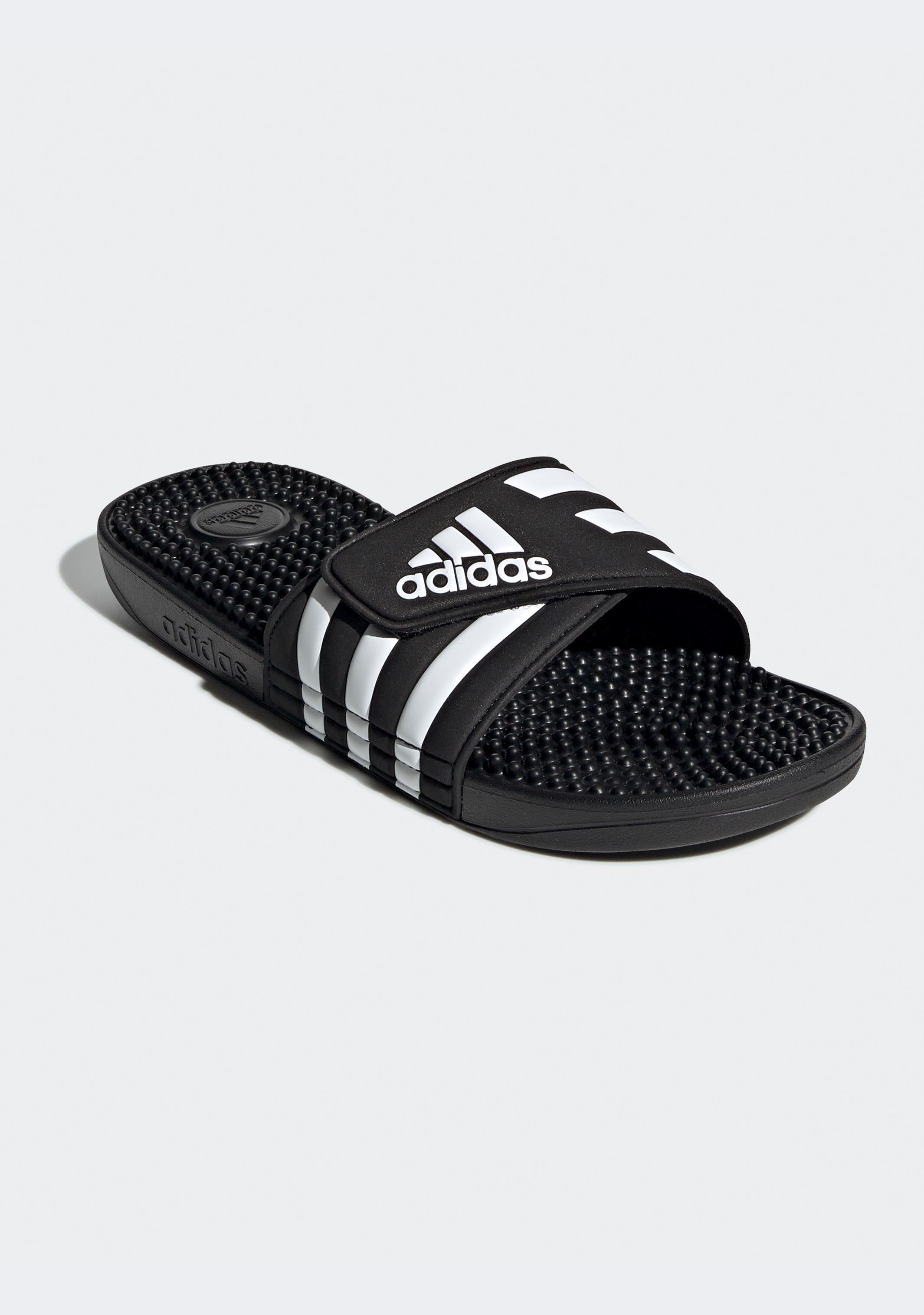 Adidas Men's Adissage Slide Sandals - Comfortable Athletic Slides for Casual Wear, Pool, Beach & Gym - Breathable & Lightweight Design