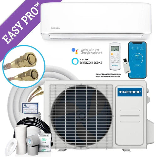 MRCOOL DIY Easy Pro® 24K BTU Ductless Mini Split Heat Pump Complete System - EZPRO 24 HP 23016 - Energy Efficient Heating & Cooling for Home, Garage, or Office