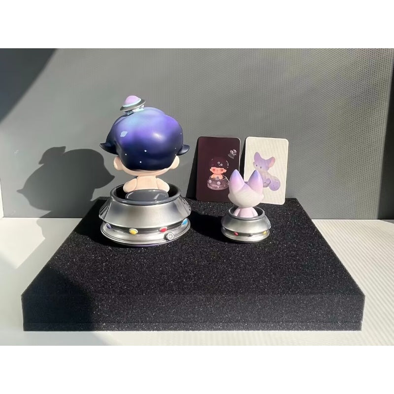 DIMOO & Candy UFO Limited Edition Collectible Figure - Rare Vinyl Art Toy for Display, Gift, and Home Decoration