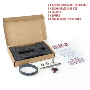 Comandante RX35 Red Clix Burr Adjustment Kit - Premium Coffee Grinder Accessory for Espresso & Pour Over Brewing - Perfect for Home Baristas & Coffee Enthusiasts