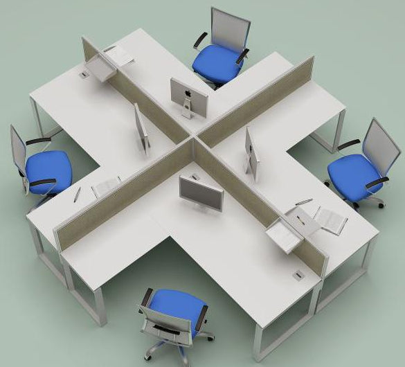 White Diamond Corner Workstations & Desks - Quick Delivery & Easy Installation for Home Office & Gaming Setup