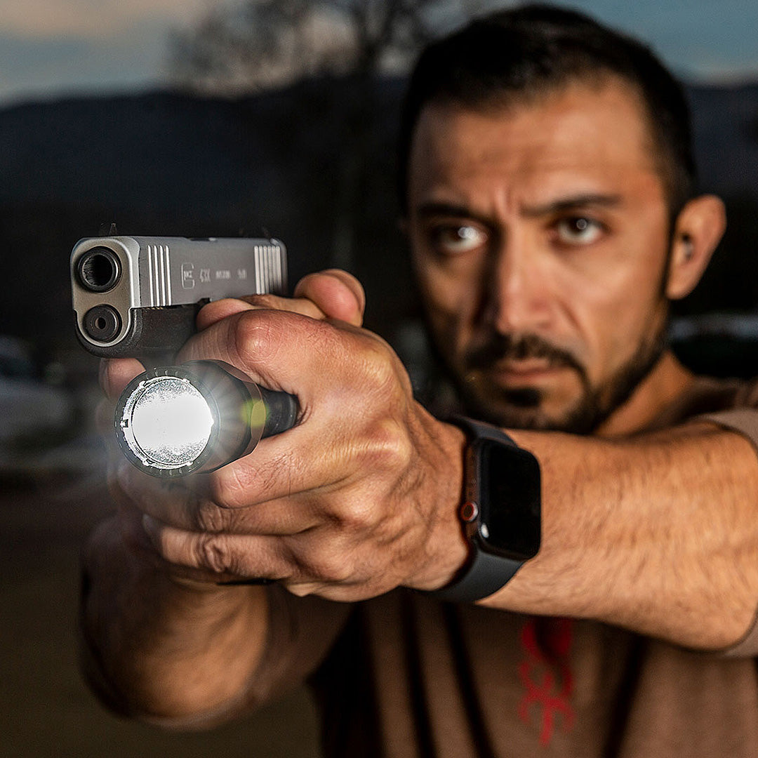 SureFire G2ZX Combat Flashlight - 600 Lumens Tactical LED Light for Outdoor, Hunting & Emergency Use