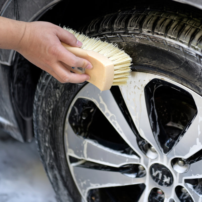 Premium Leather & Fabric Upholstery Cleaning Brush Set (2-Pack) - Gentle Scrubbing for Couches, Car Seats & Home Furniture Care