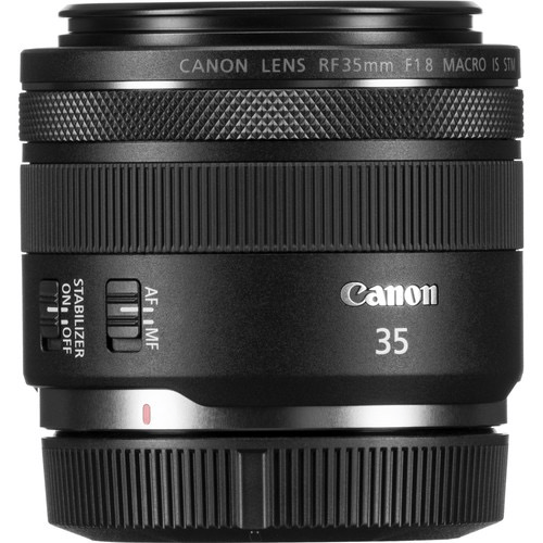 Canon RF 35mm f/1.8 IS Macro STM Lens - Wide Aperture Prime Lens for Full Frame Mirrorless Cameras | Perfect for Portrait, Street & Low Light Photography | Macro Shooting & Video Recording