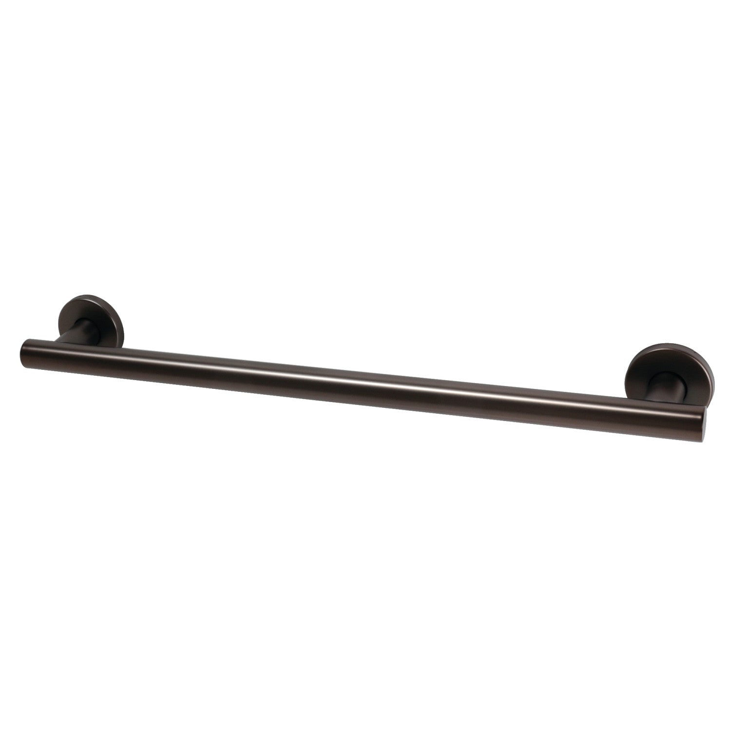 Berwyn Thrive In Place GBS1424CS5 24-Inch Stainless Steel Grab Bar, 1.25-Inch Outer Diameter, Oil Rubbed Bronze Finish - Bathroom Safety Handle for Shower, Toilet & Elderly Assistance