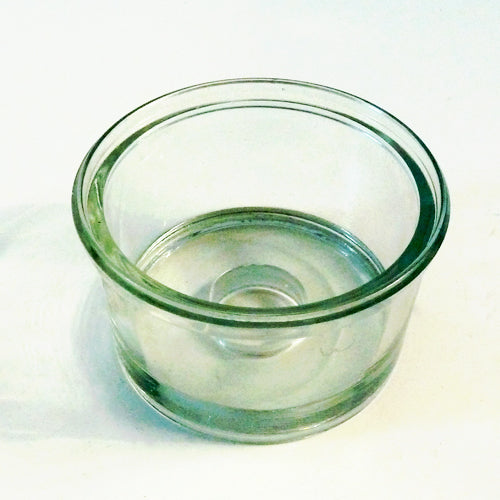 Premium Glass Filter Bowl (Deep) - Durable & Clear for Coffee, Tea, and Cold Brew - Perfect for Home Brewing, Cafes, and Barista Use