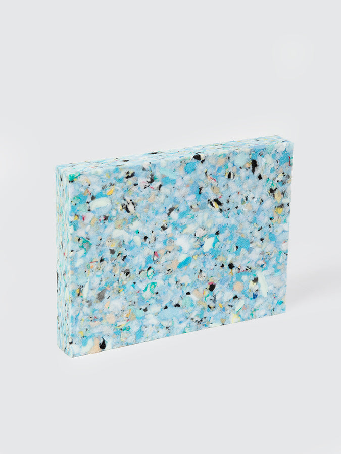 Eco-Friendly Recycled Foam Yoga Block for Pilates & Meditation - 20x15x2.5cm Support Cushion - Perfect for Yoga Studios, Home Workouts & Physical Therapy Sessions