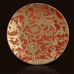 FORTUNY Elegant Dessert Plates Set of 12 - Fine Porcelain Appetizer Plates for Parties, Weddings & Special Occasions - Perfect for Cake, Pastry, Cheese & Hors d'Oeuvres Serving