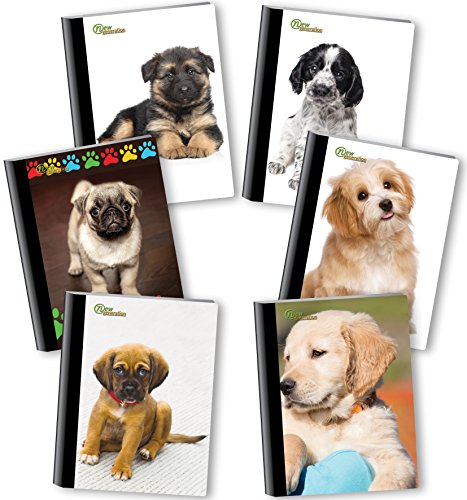 6 PACK COMPOSITION NOTEBOOKS