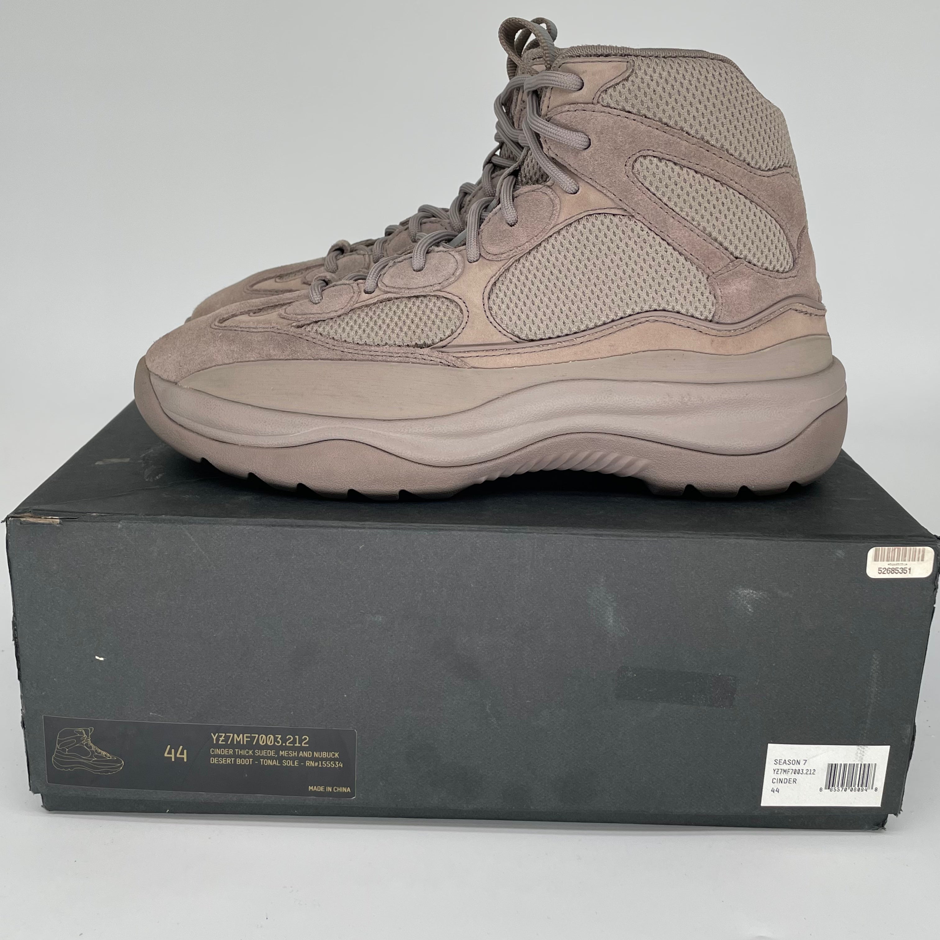 Adidas Yeezy Desert Boot Cinder - Men's Size 10 (YZ7MF7003212) | Stylish & Comfortable Hiking & Outdoor Shoes for Men