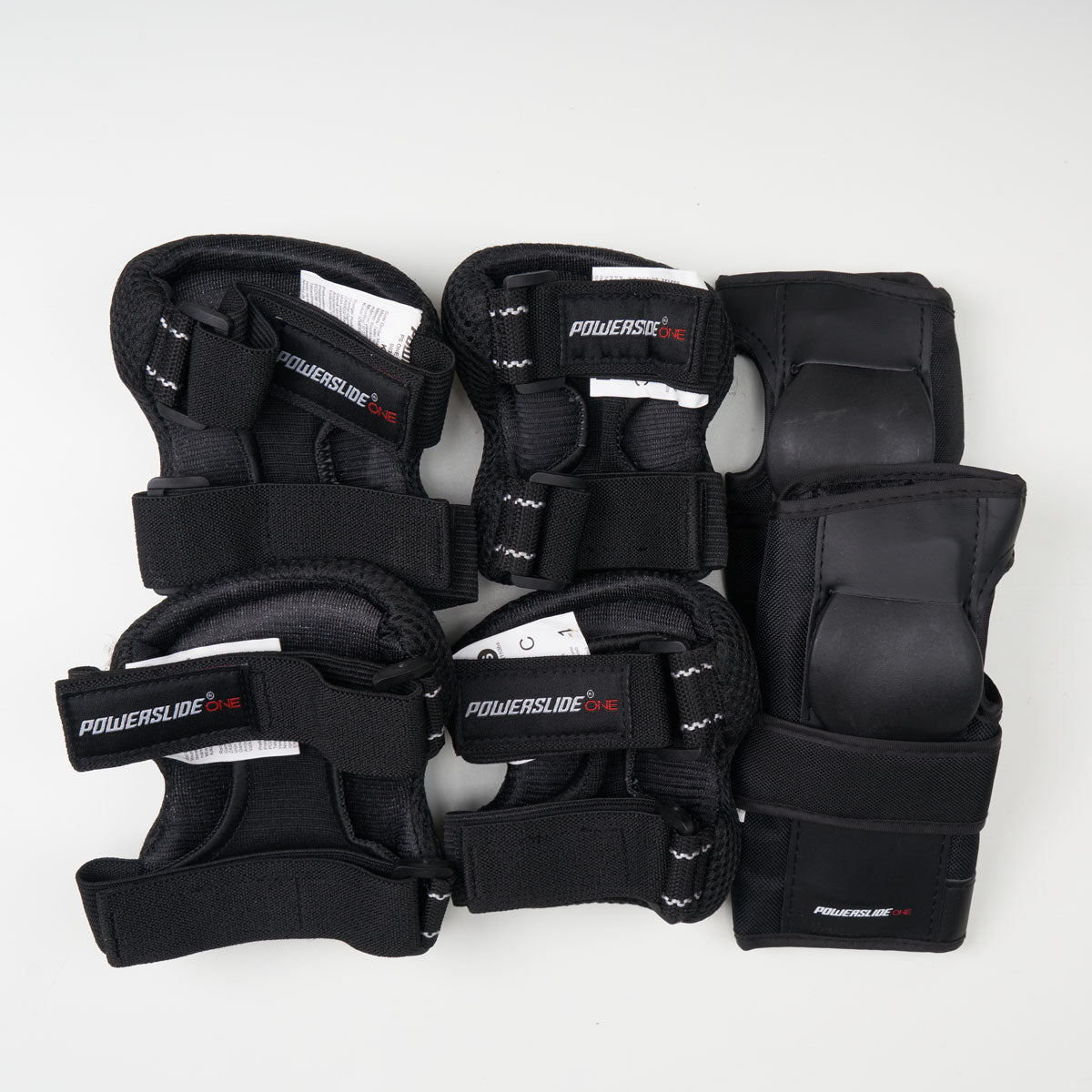 Powerslide Basic Adult Protective Gear Set - Knee Pads, Elbow Pads & Wrist Guards for Skating, Rollerblading & Skateboarding - Safety Equipment for Adults