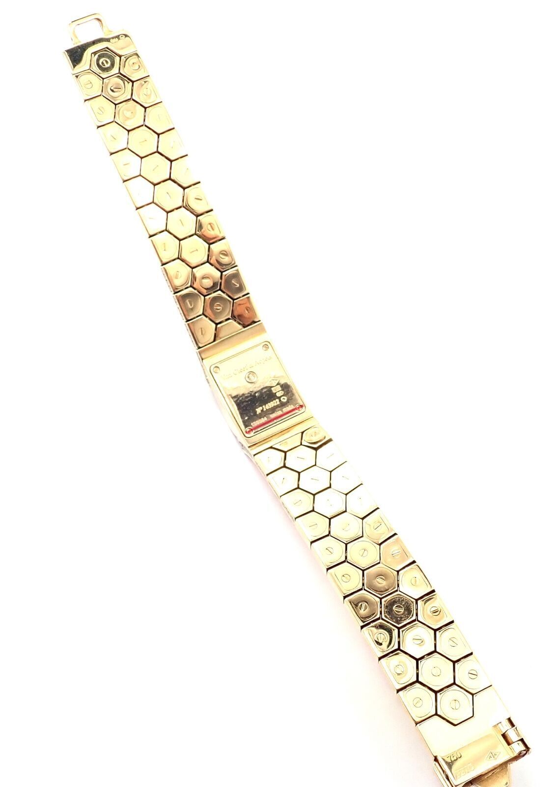 Authentic Van Cleef & Arpels Ludo Swann 18k Yellow Gold Diamond Watch - Luxury Swiss Timepiece for Women - Perfect for Formal Events & Special Occasions