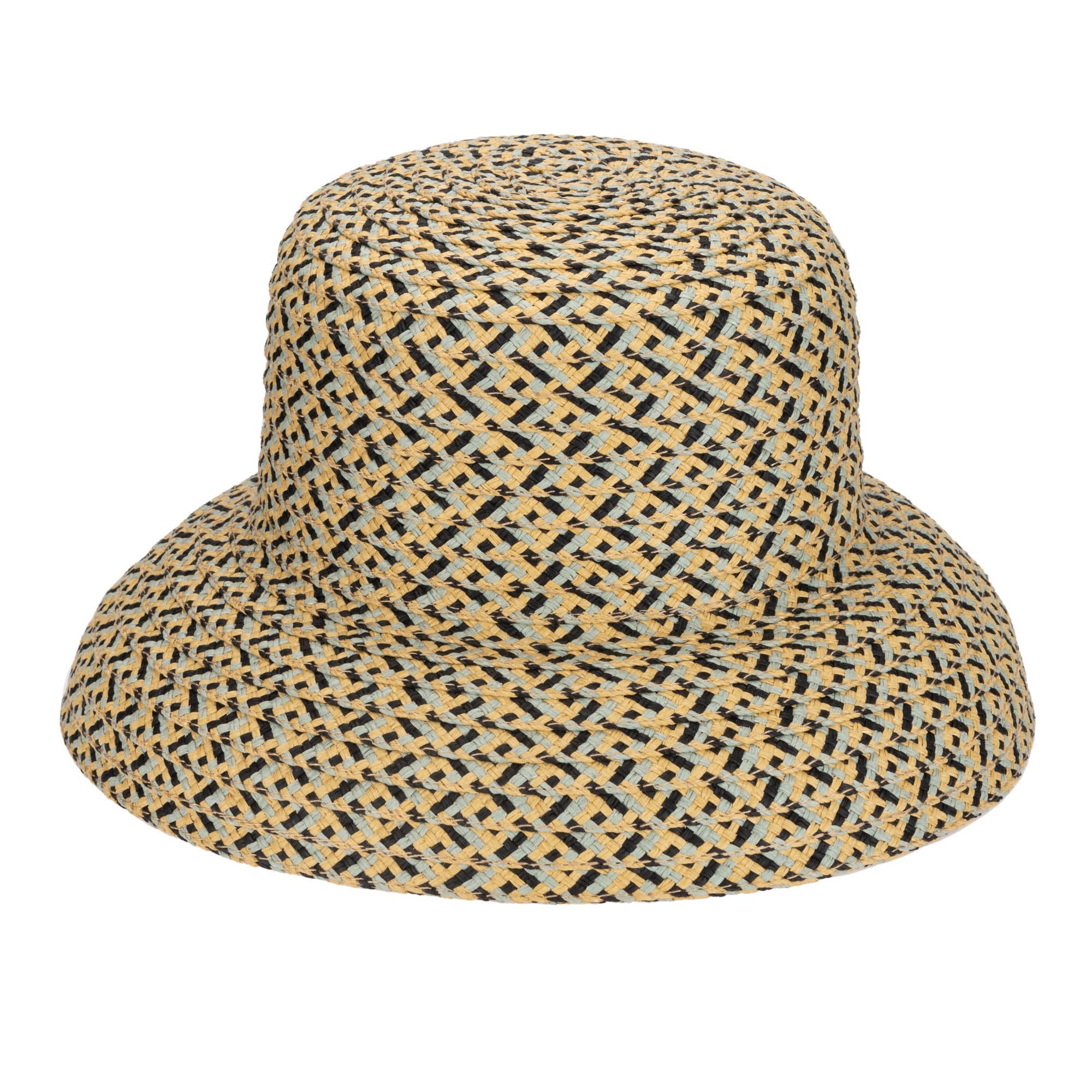 Lana Women's Mixed Ultrabraid Round Bell Shaped Hat (UBM6833) - Stylish Winter Beanie for Outdoor Activities, Fashion Accessory for Cold Weather