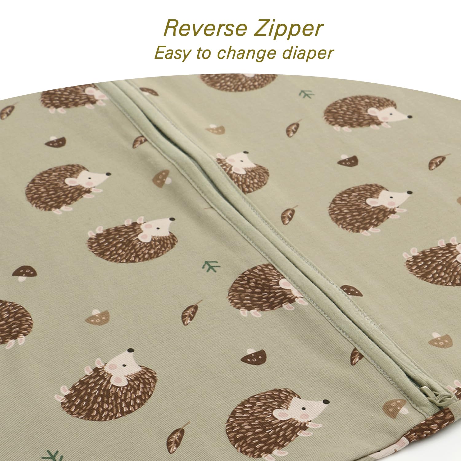 Miracle Baby Sleeping Sack TOG 0.5 - Cotton Wearable Blanket for Safe Sleep