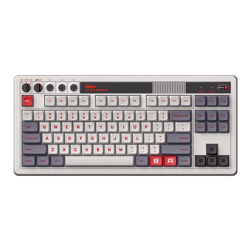 8BitDo Retro Mechanical Keyboard - N Edition | Classic Gaming & Typing Experience for PC & Mac | Perfect for Gamers, Programmers & Retro Enthusiasts