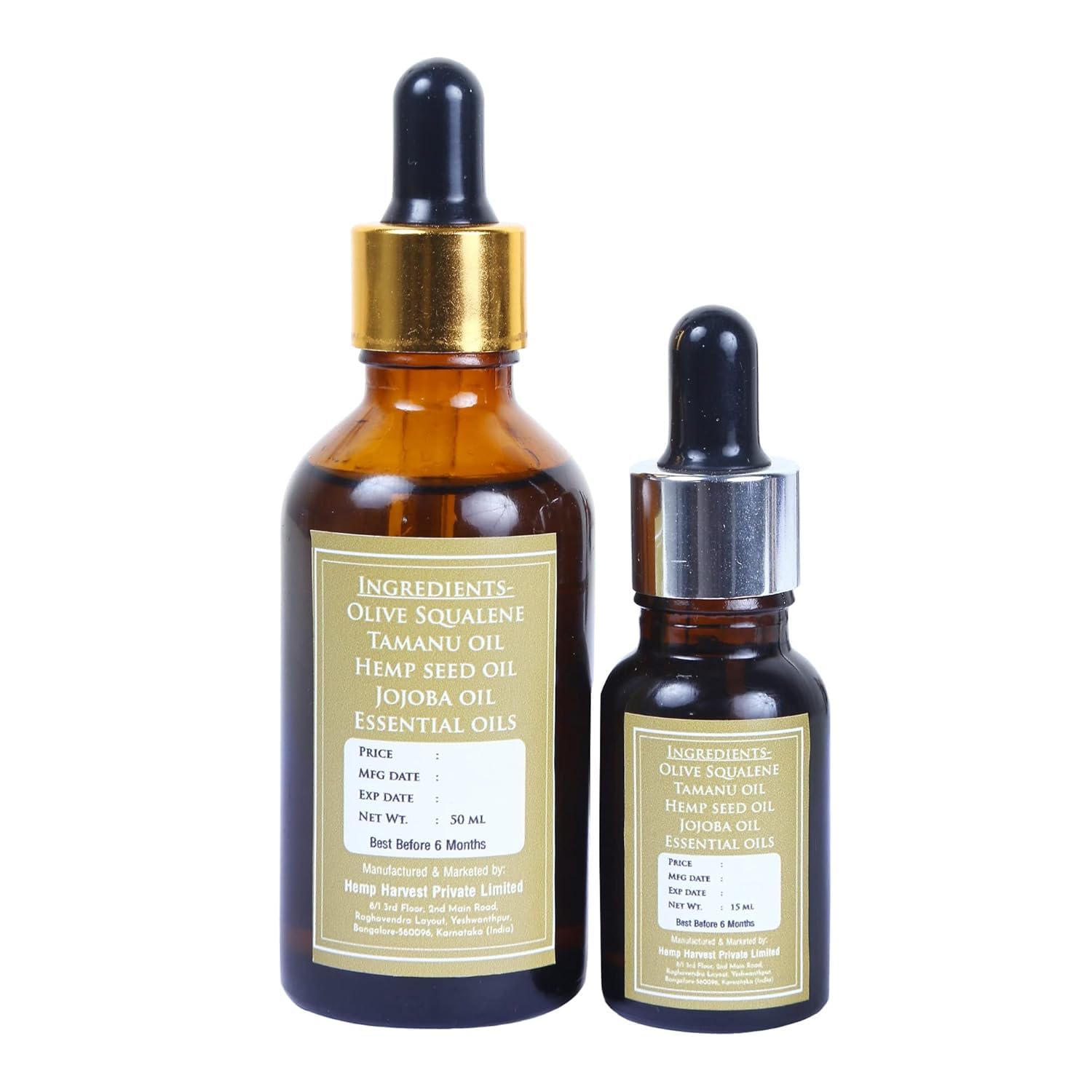 Organic Handmade Facial Oil with Argan & Moringa Oil - 50ml Natural Day Moisturizer for Glowing Skin | Vegan, Cruelty-Free Skincare for Dry & Sensitive Skin | Perfect for Daily Hydration & Anti-Aging Routine