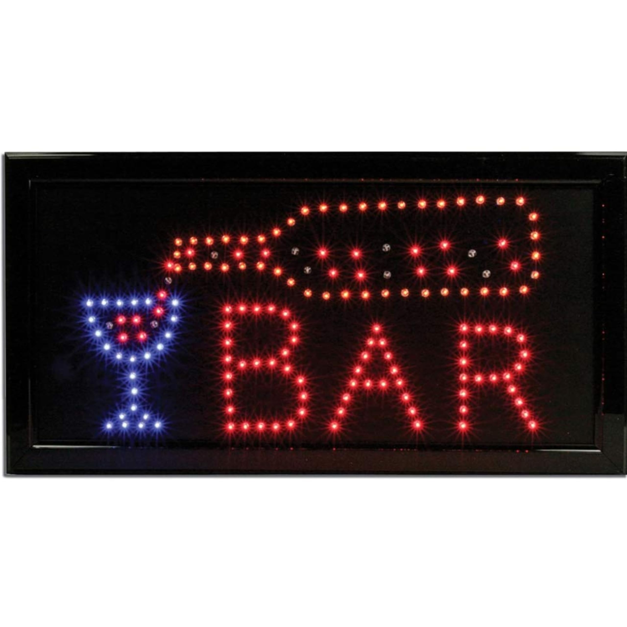 LED Neon Bar Sign - Custom Lighted Man Cave Decor for Home & Business - Durable Bar Accessories & Unique Gifts for Men - Perfect for Game Rooms, Pubs, and Home Bars