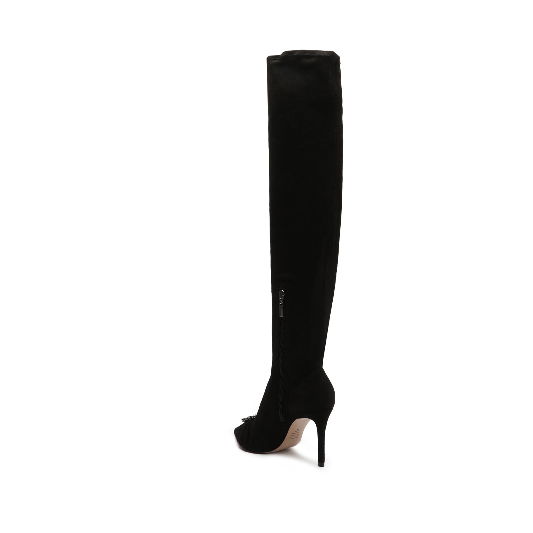 Meisho Up Lux Stretch Fabric Over The Knee Boots - 22cm High Heel Women's Fashion Boots for Party, Night Out & Winter Wear