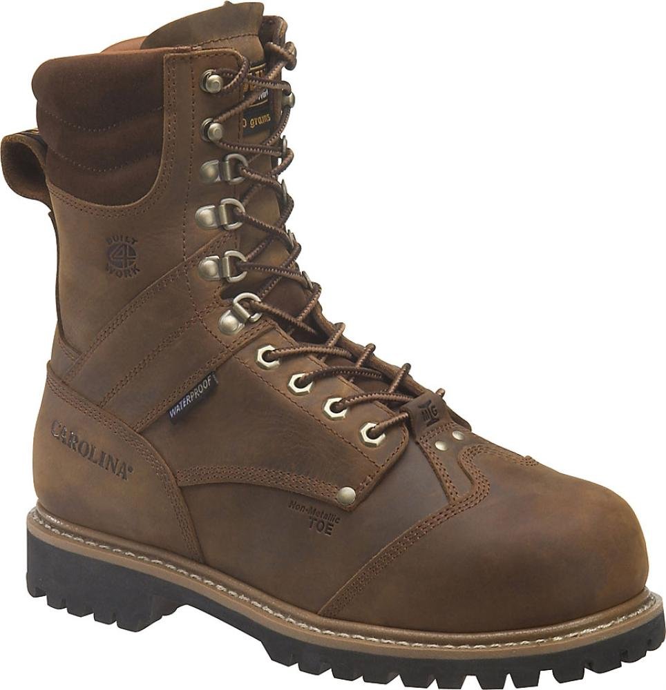 Carolina Boots CA7921 - Men's Composite Toe Metguard Insulated Work Boots for Winter | Waterproof Safety Footwear for Construction & Outdoor Jobs