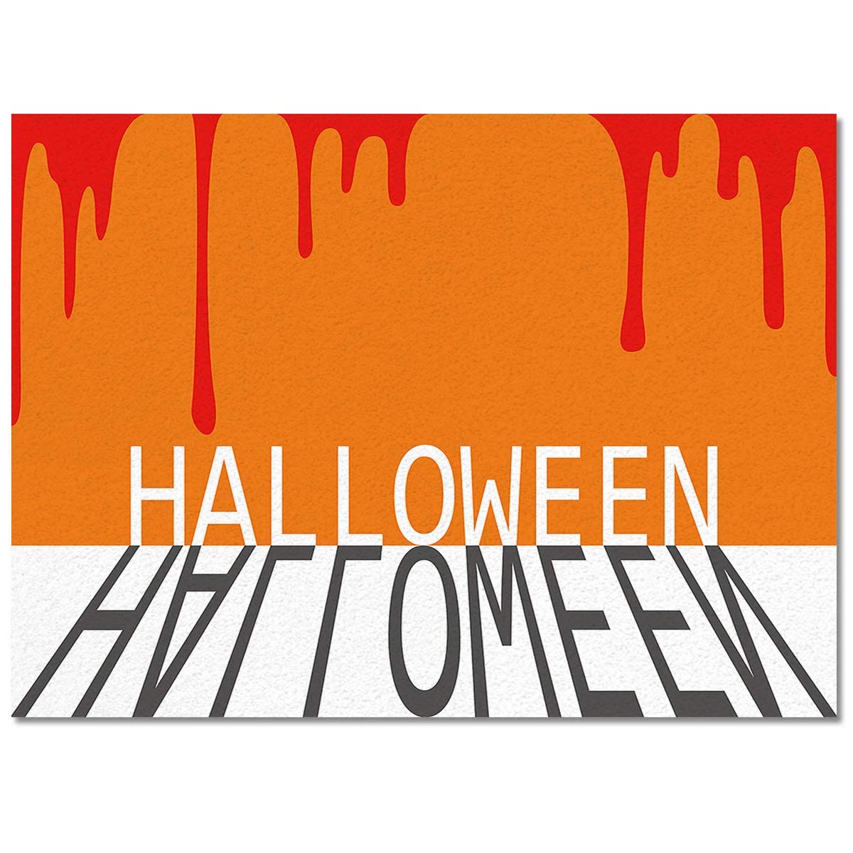 Halloween Themed Area Rug - Soft, Washable & Easy Clean Retro Carpet for Nursery, Bedroom, Living Room - 5ft x 7ft Kids Decor Rug | Perfect for Halloween Decorations & Cozy Home Accents