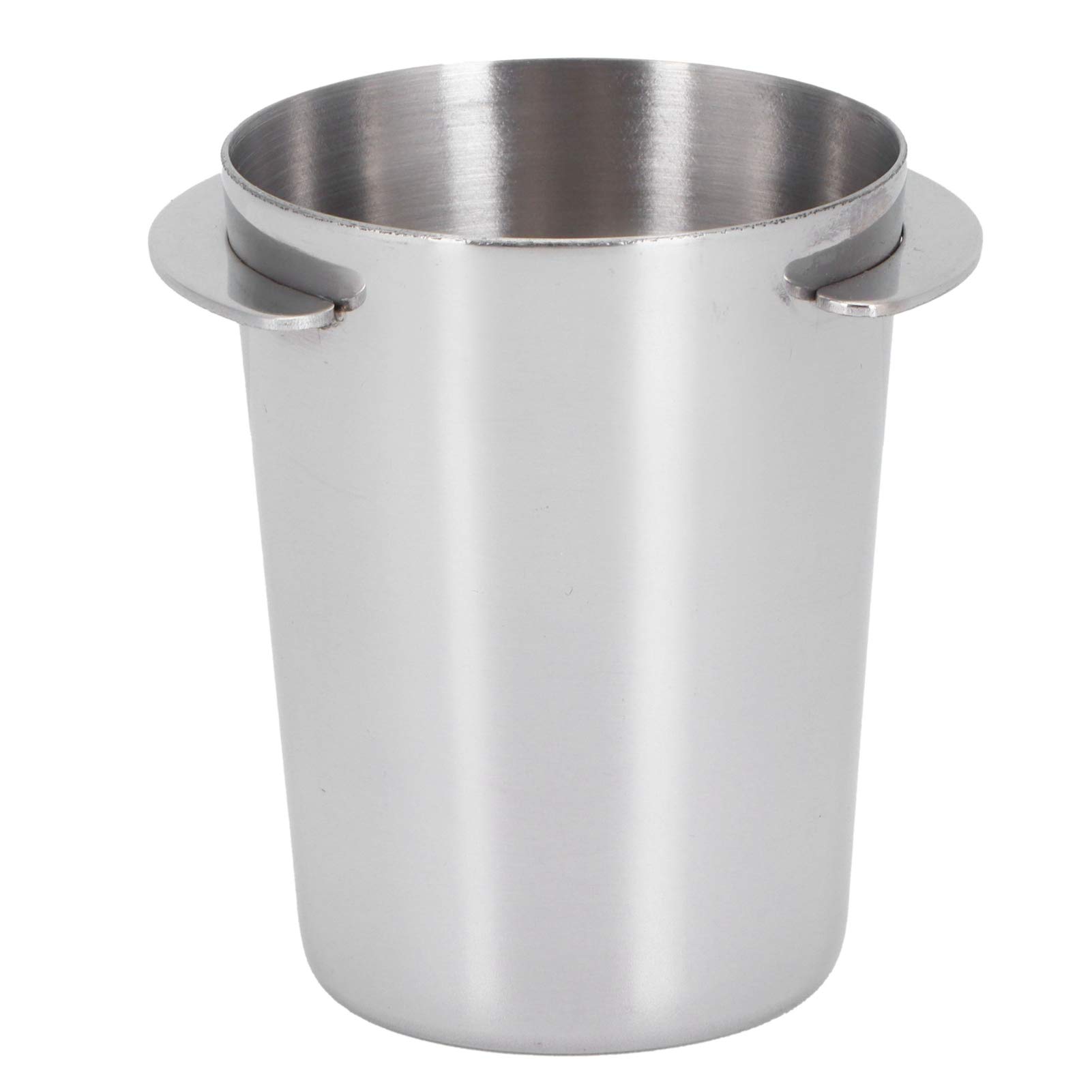51mm Stainless Steel Coffee Dosing Cup with Handle - Precise Coffee Powder Feeder & Sniffing Mug for Espresso, Latte, Cappuccino - Perfect for Home Baristas, Coffee Shops & Milk Tea Stores (Ideal for Measuring Grounds & Aroma Tasting)